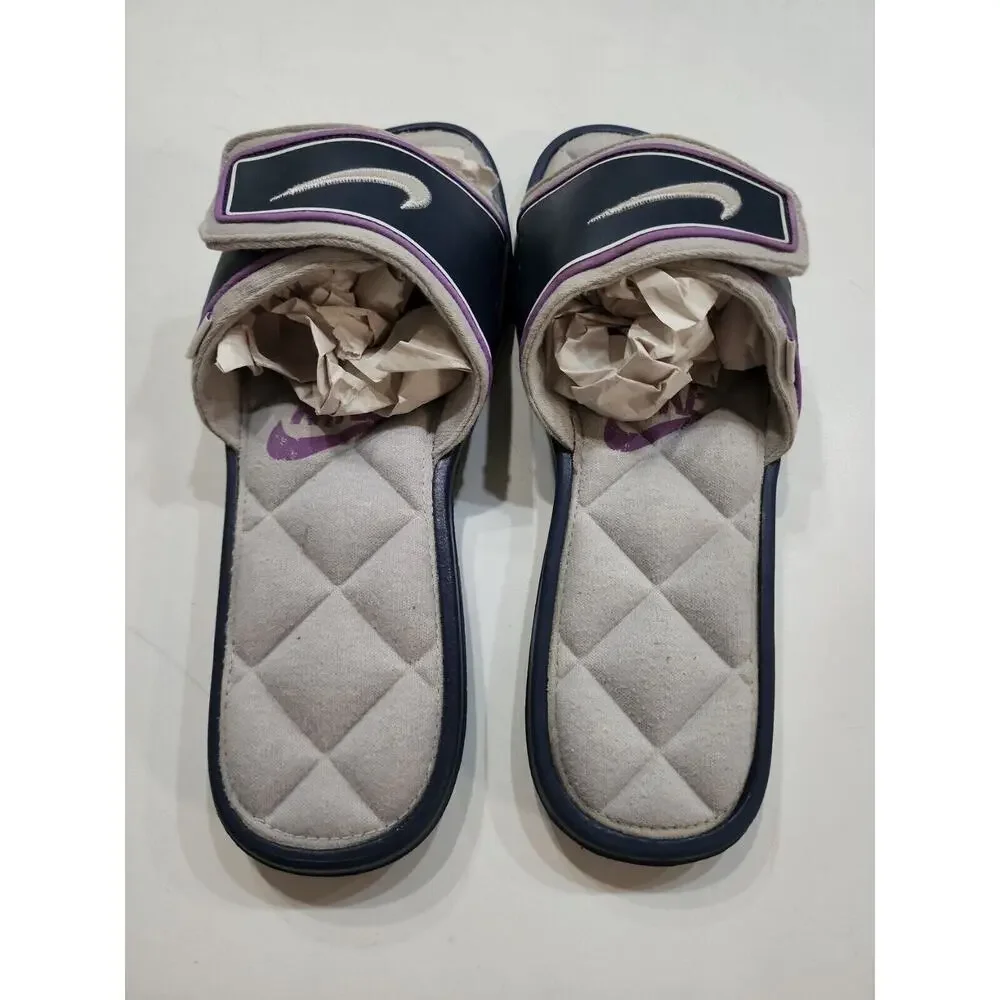 Nike Women's Size 9 Purple And Blue Sandals 431881-405